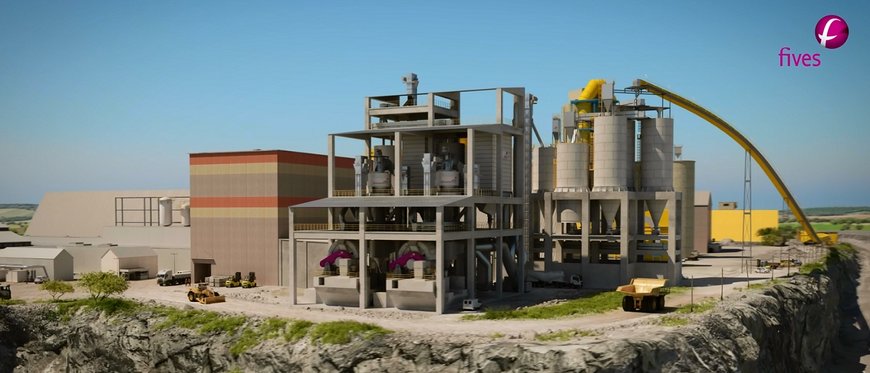 Ciment Québec Inc. has selected Fives FCB to upgrade its cement grinding in Saint Basile Plant, Quebec